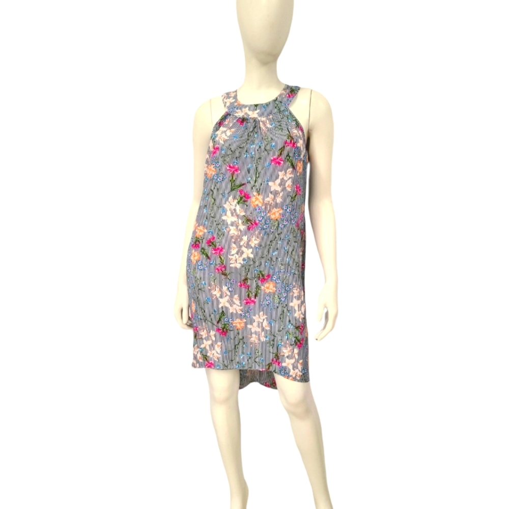Maurice's Striped Floral Dress size Medium - Picture 2 of 7